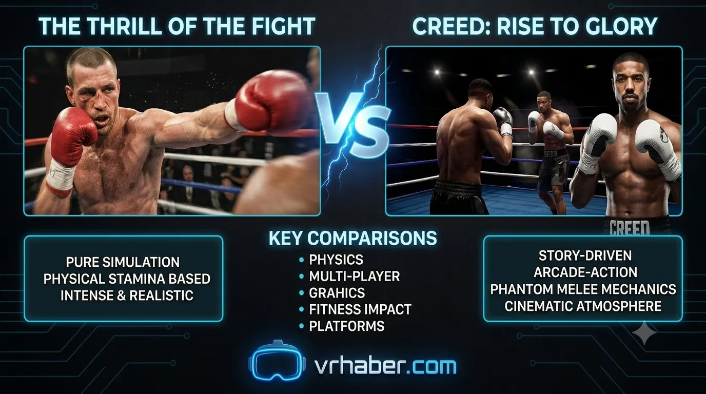En İyi VR Boks Oyunu Hangisi? Thrill of the Fight vs Creed