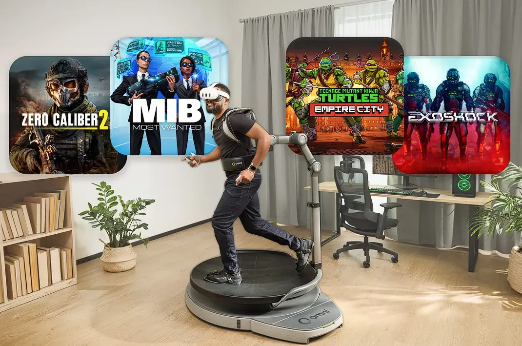 Sanal Gerçeklikte Özgürlük Çağı: Virtuix Omni One, Meta Quest Oyunlarına Yerel Koşu Bandı Desteği Getiriyor!