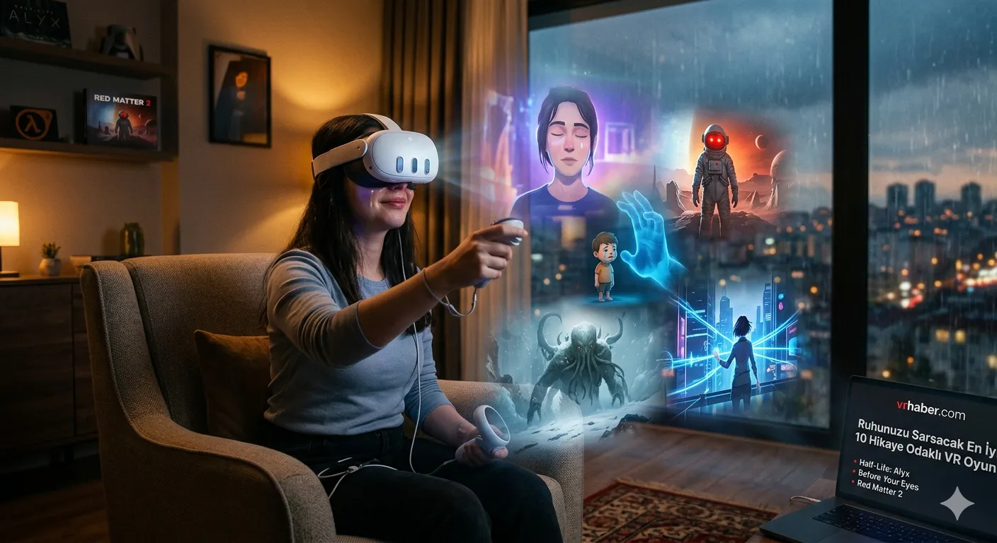 En İyi Hikaye Odaklı VR Oyunları: Kalbinize Dokunacak 10 Büyük Yapım